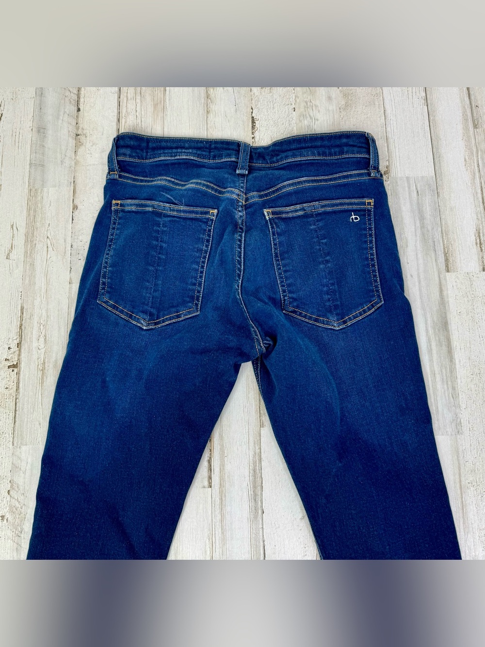Rag & Bone Cate Ankle Skinny 25 (26x27) Blue Mid-Rise Jeans - Picture 10 of 11